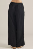 Solid Drawstring Pants