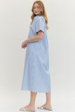 Peyton Striped Collard Dress