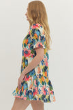 Cali Floral Mini Dress
