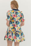 Cali Floral Mini Dress