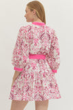 Caitlyn Paisley Print Dress