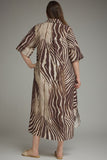 Zaela Zebra Print Dress