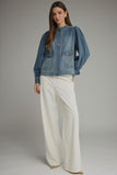 Ava Puff Sleeve Denim Jacket