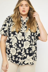 Jules Floral Puff Sleeve Top