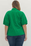 Regina Puff Sleeve Top Curvy