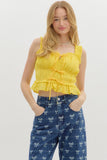 Charli Smocked Tank