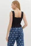 Charli Smocked Tank