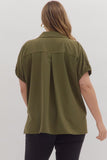 Camiryn Collared Curvy Top