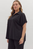 Camiryn Collared Curvy Top