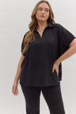 Camiryn Collared Curvy Top