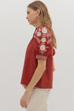 Emily Detailed Puff Sleeve