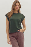Paisley Cap Sleeve Top