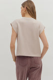 Paisley Cap Sleeve Top