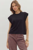 Paisley Cap Sleeve Top