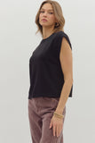 Paisley Cap Sleeve Top