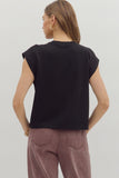 Paisley Cap Sleeve Top