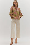 Amalia Floral Print Top