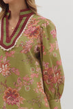 Amalia Floral Print Top