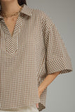 Tori Gingham Top
