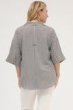 Tori Gingham Top -Curvy