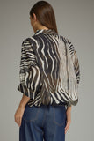 Grace Zebra Print Top