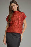 Loraine Solid Metallic Top