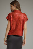 Loraine Solid Metallic Top