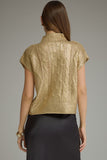 Loraine Solid Metallic Top