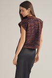 Landri Zebra Print Top