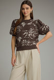 Ash Western Print Top