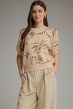Ash Western Print Top