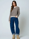 Saylor Stripe Knit Sweater