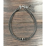 Handmade 15" Navajo Bead Necklace