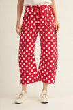 Tatum Polka Dot Barrel Pants