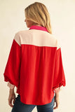 Bren Color Block Top
