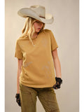 Cate Western Embroidery T-Shirt