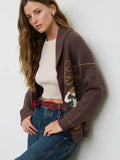 Howdy Cowboy Knit Cardigan