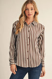 Kristi Button Down Satin Top