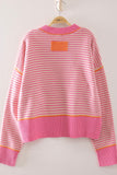 Bailey Trim Stripe Knit Sweater