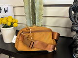 Kelsey Belt Bag- Rustic W Aztec Patch