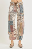 Risen Earth Block Barrel Jeans