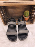 Corky's Go For It Sandals-Black