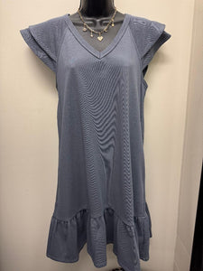 Sadie Ruffle Sleeve Mini Dress