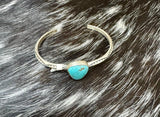 Sterling Silver Turquoise Cuff Bracelet