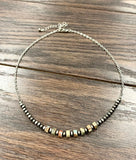 Carli Choker Chain Turqoise  Necklace