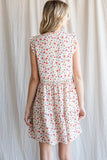 Faye Floral Ruffle Dress