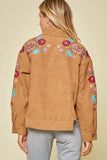 Shaylee Corduroy Embroidered Jacket