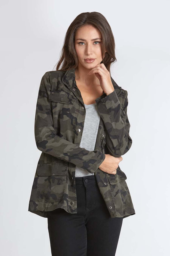 Dear John Camo Military jacket – Missy's Boutique