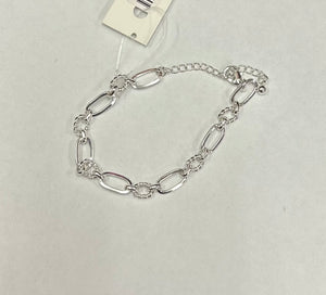 Lena Small Link Bracelet-Silver