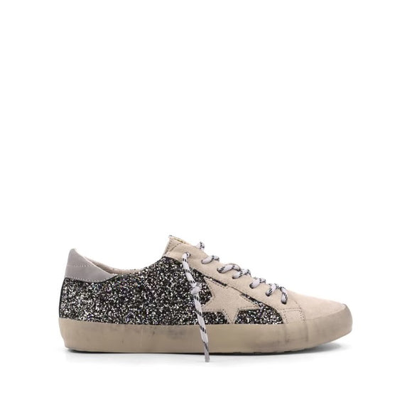 Perry Glitter Sneaker-Pewter